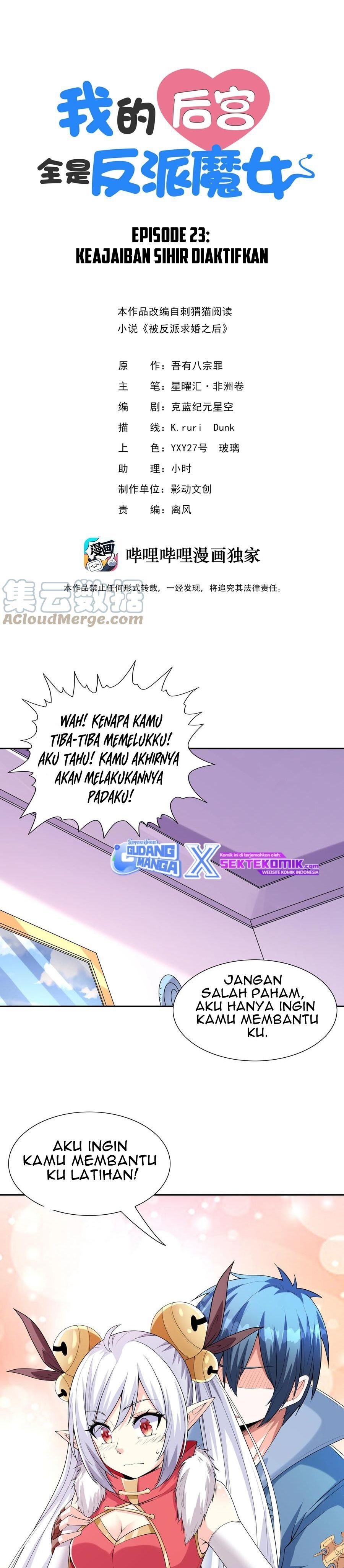 My Harem Is Entirely Female Demon Villains Chapter 23 Gambar 2