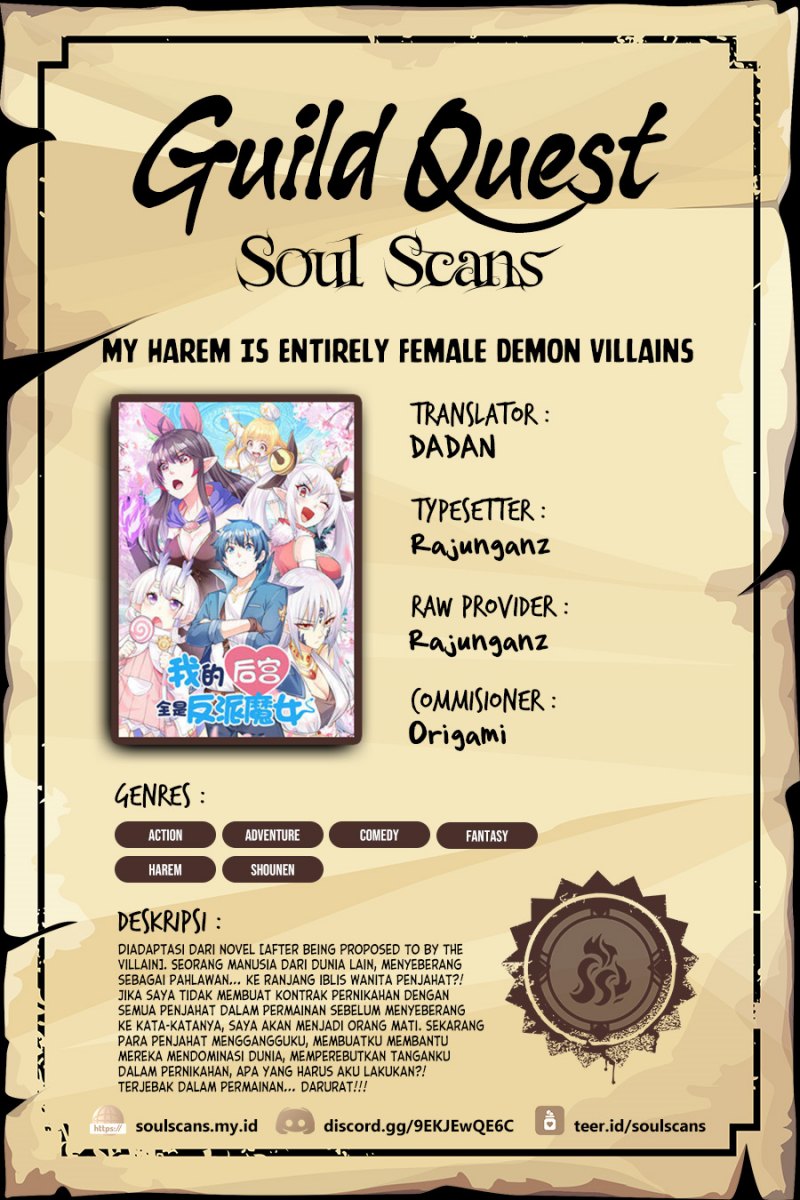 My Harem Is Entirely Female Demon Villains Chapter 64 Gambar 1