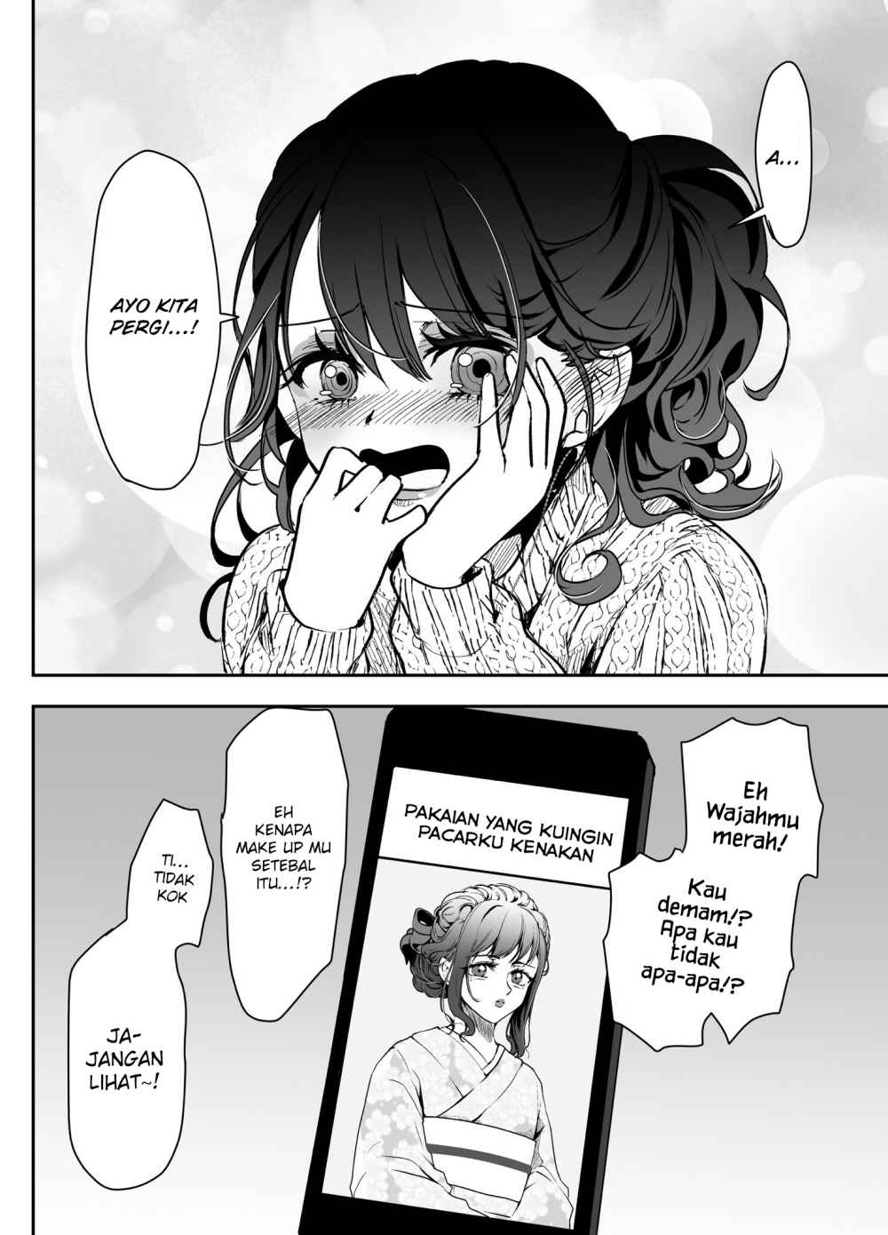 My Yandere Girlfriend Won’t Let Me Rest in Peace Chapter 25.5 Gambar 5