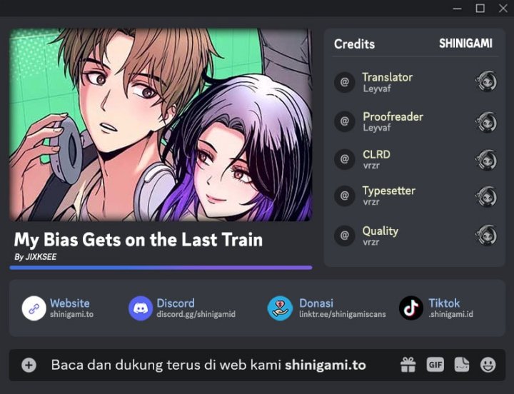 My Bias Gets on the Last Train Chapter 34 Gambar 1