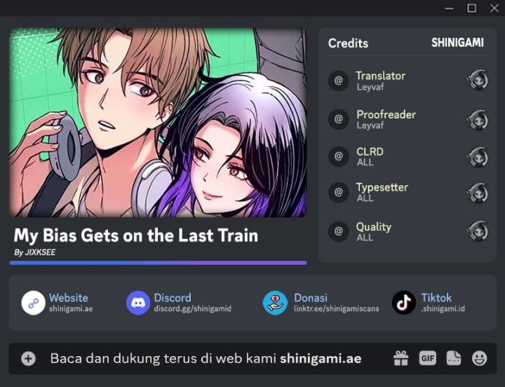 My Bias Gets on the Last Train Chapter 37 Gambar 1