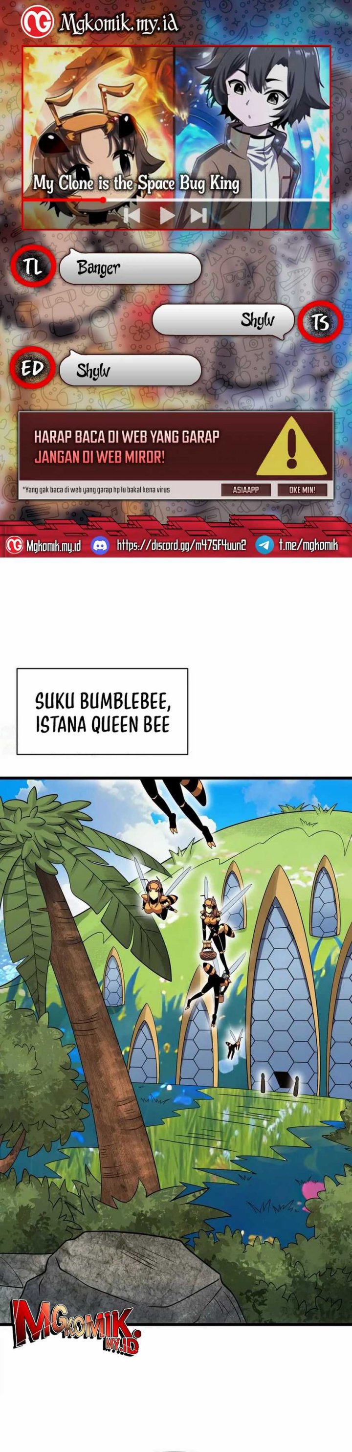 My Clone is the Space Bug King Chapter 33 Gambar 1