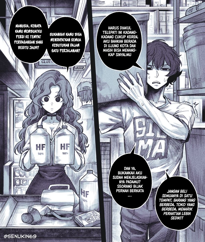 My Co-worker Is an Eldritch X! Chapter 04 Gambar 1