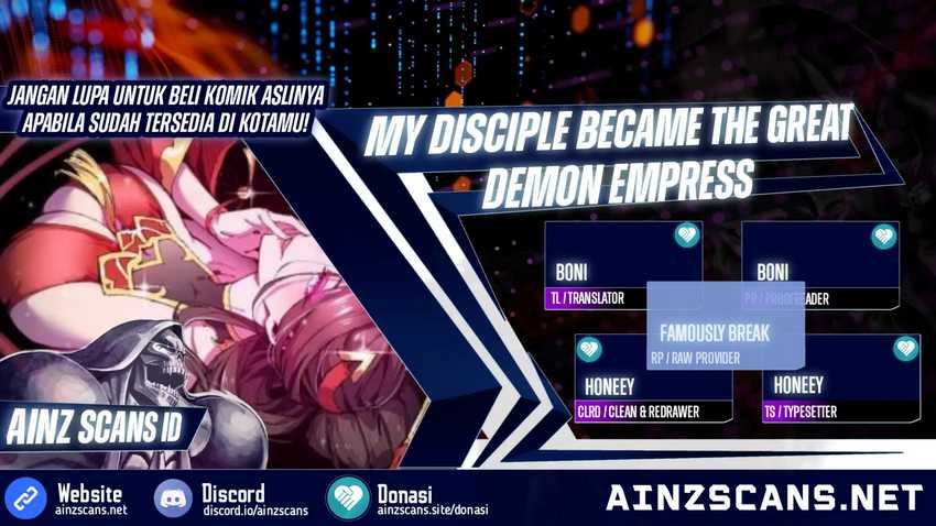 My Disciple Became The Great Demon Empress?! Chapter 33 Gambar 2