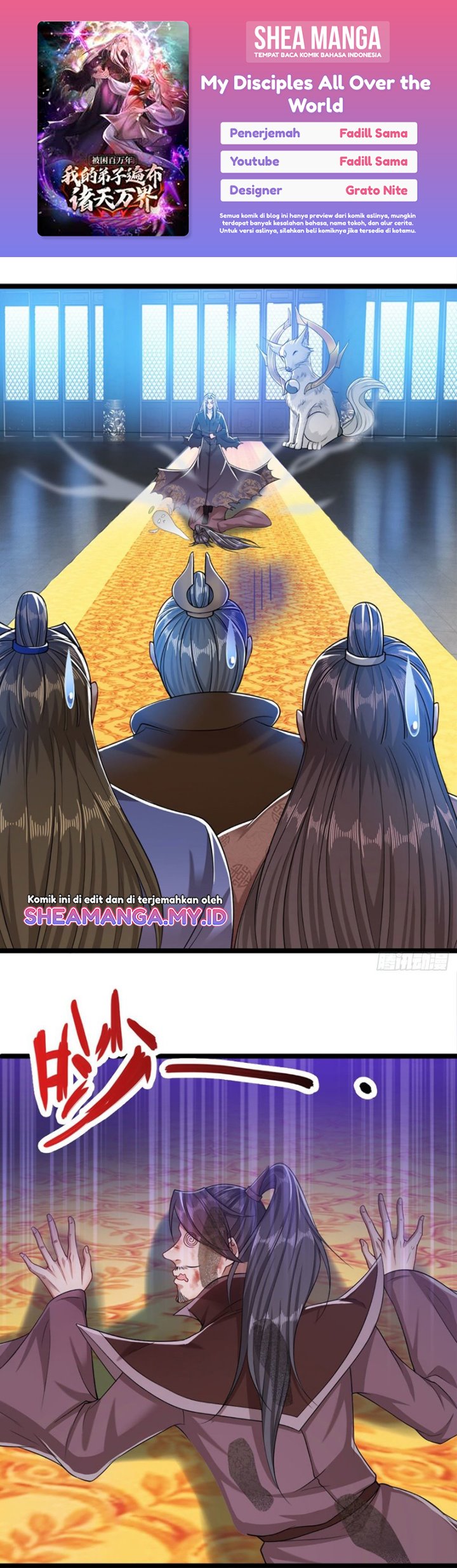 My Disciples All Over The World Chapter 34 Gambar 1