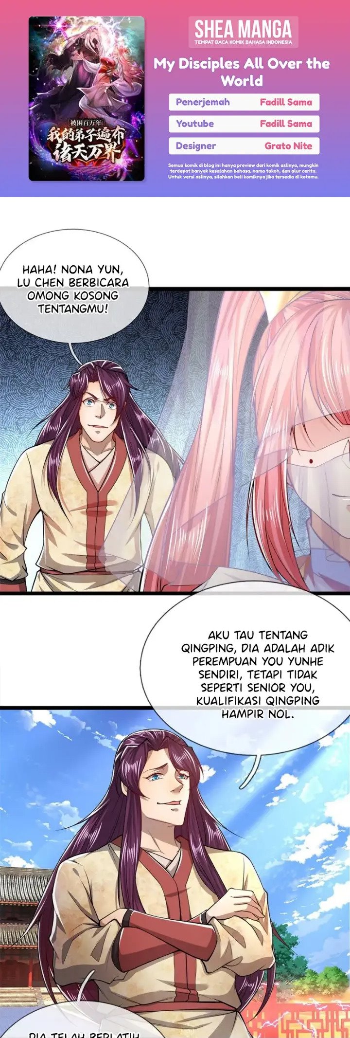 My Disciples All Over The World Chapter 55 Gambar 1