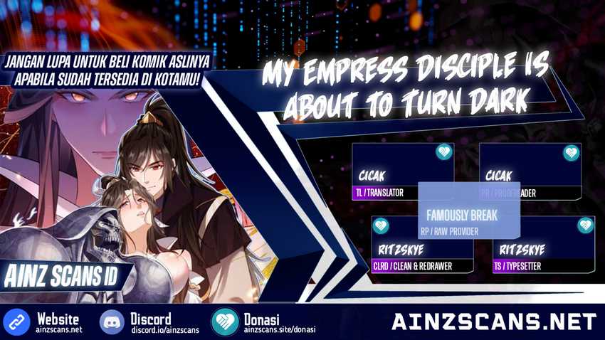 My Empress Disciple Is About to Turn Dark Chapter 19 Gambar 1