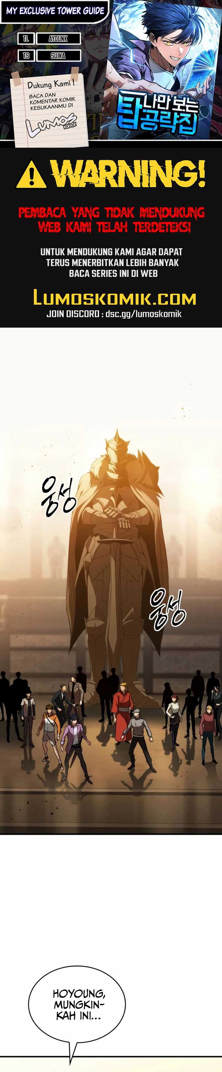 My Exclusive Tower Guide Chapter 32 Gambar 1