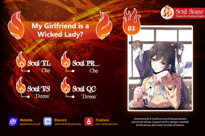 My Girlfriend Is a Wicked Lady!? Chapter 03 Gambar 1