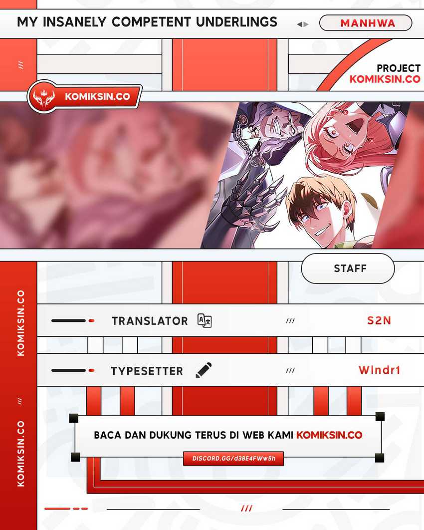 My Insanely Competent Underlings Chapter 52 Gambar 1