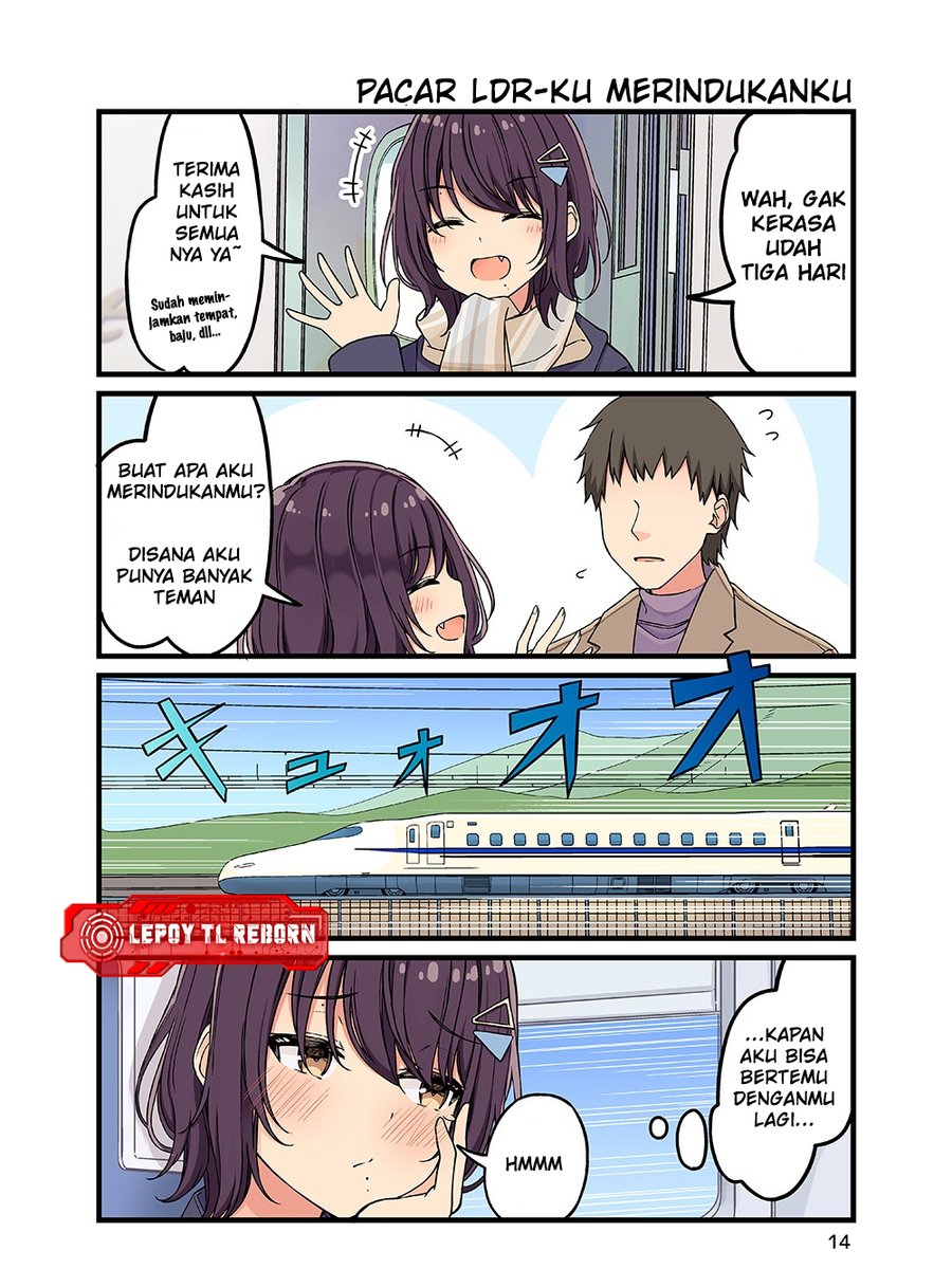My Long Distance Girlfriend Came to Visit Me. Chapter 10 Gambar 1