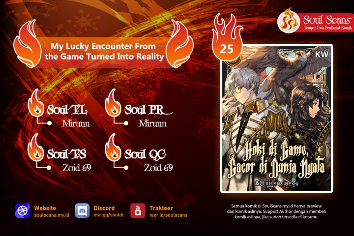 My Lucky Encounter From the Game Turned Into Reality Chapter 25 Gambar 1