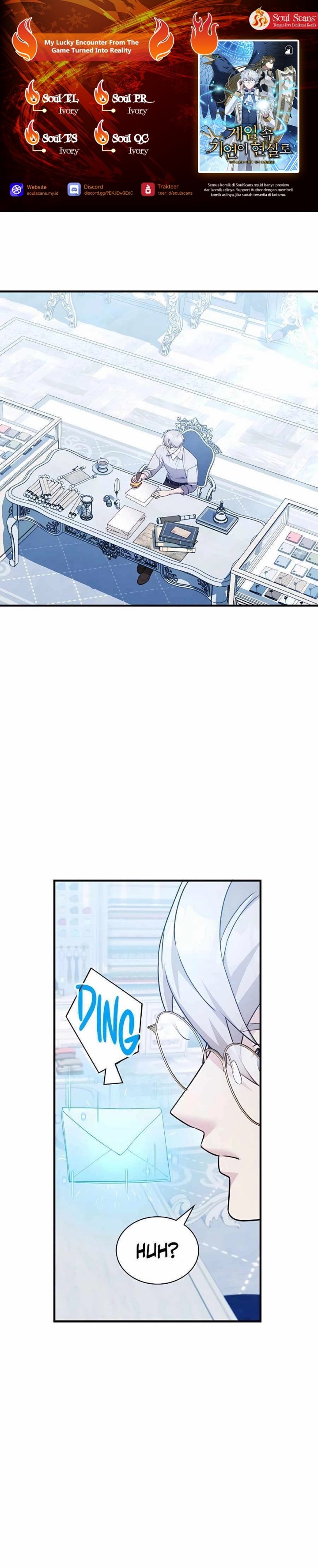 My Lucky Encounter From the Game Turned Into Reality Chapter 42 Gambar 1