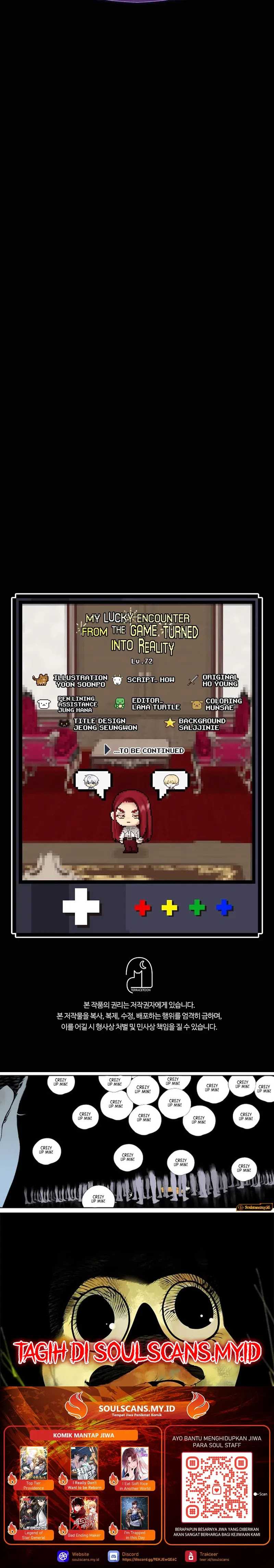 My Lucky Encounter From the Game Turned Into Reality Chapter 72 Gambar 31