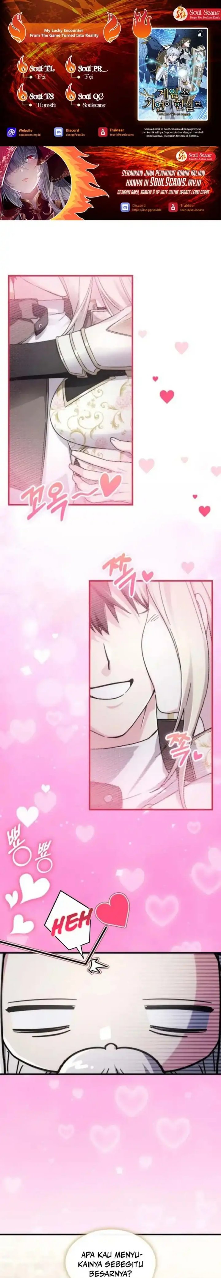 My Lucky Encounter From the Game Turned Into Reality Chapter 84 Gambar 1