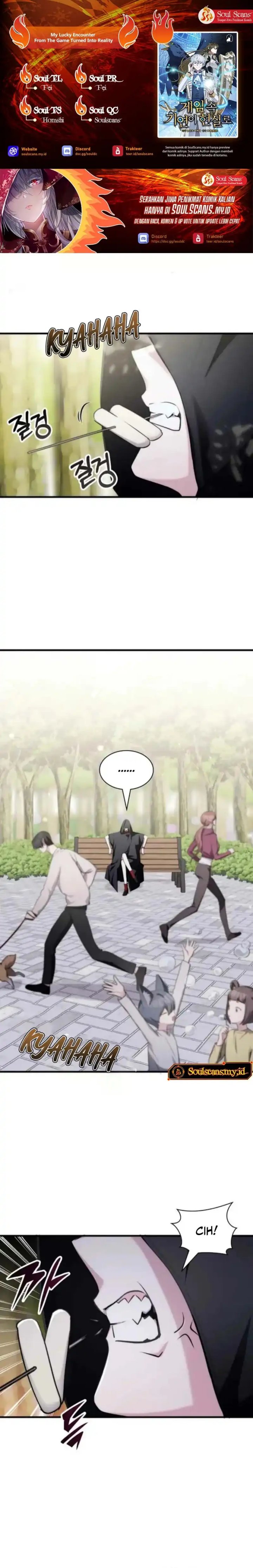 My Lucky Encounter From the Game Turned Into Reality Chapter 85 Gambar 1