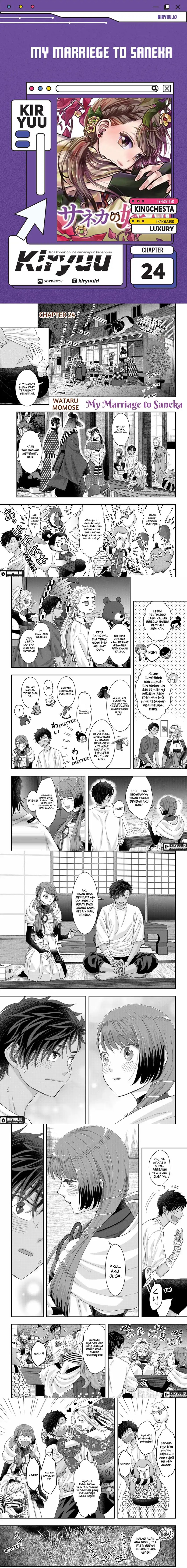 My Marriage to Saneka Chapter 24 Gambar 1