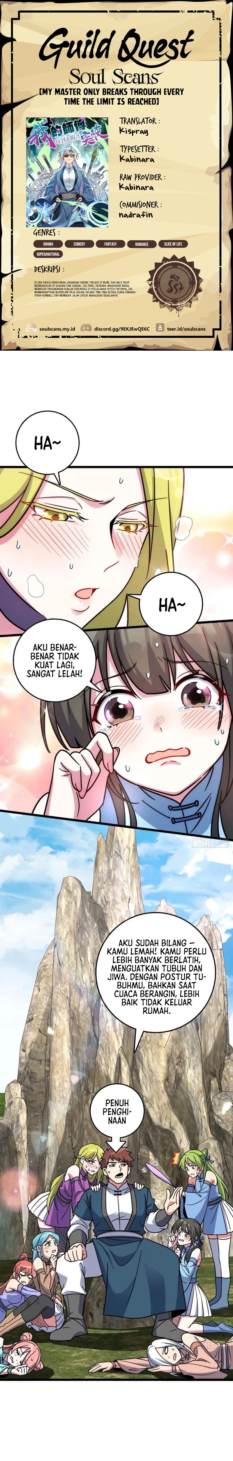 My Master Only Breaks Through Every Time the Limit Is Reached Chapter 115 Gambar 1