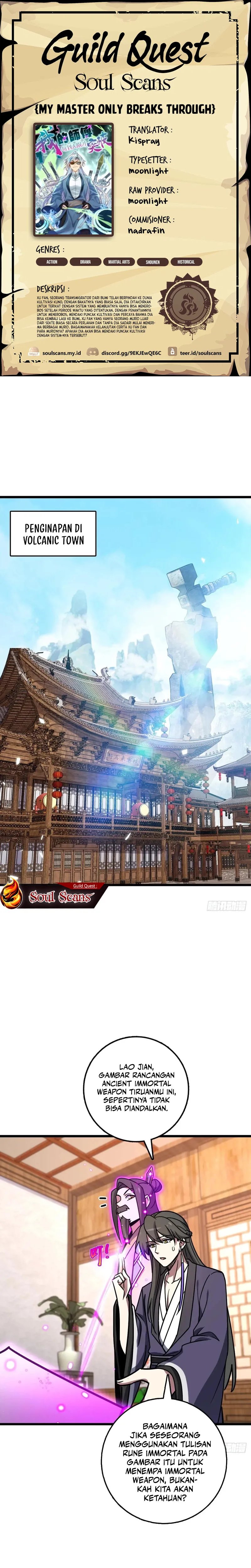 My Master Only Breaks Through Every Time the Limit Is Reached Chapter 118 Gambar 1