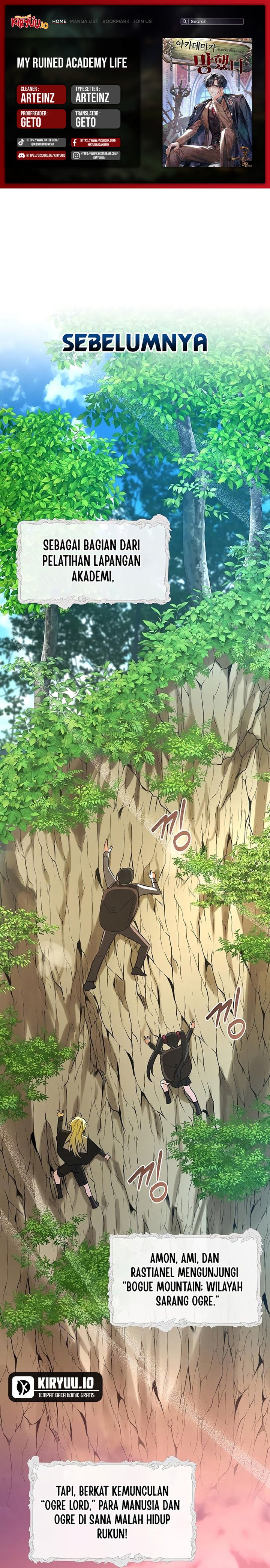 My Ruined Academy Chapter 47 Gambar 1