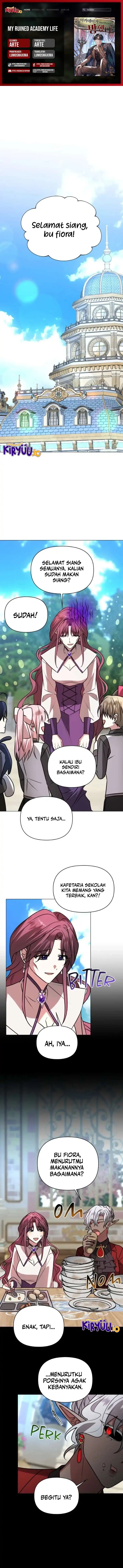 My Ruined Academy Chapter 61 Gambar 1