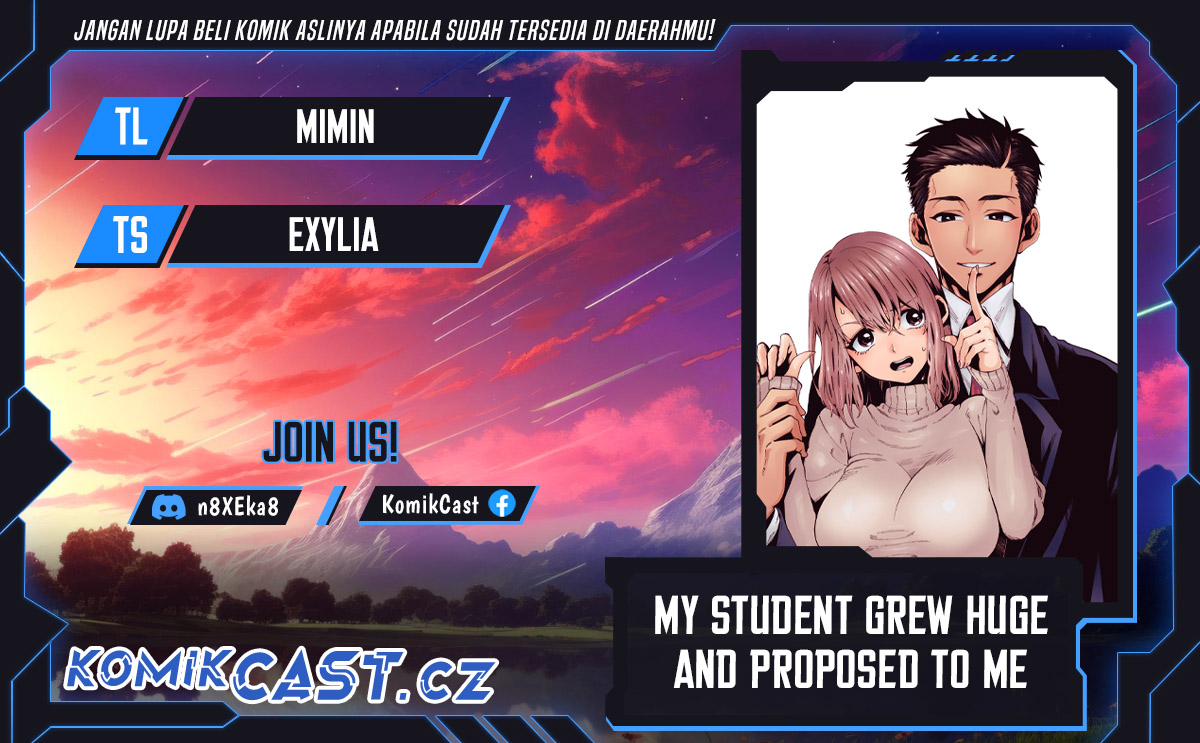 My Student Grew Huge and Proposed to Me Chapter 12 Gambar 1