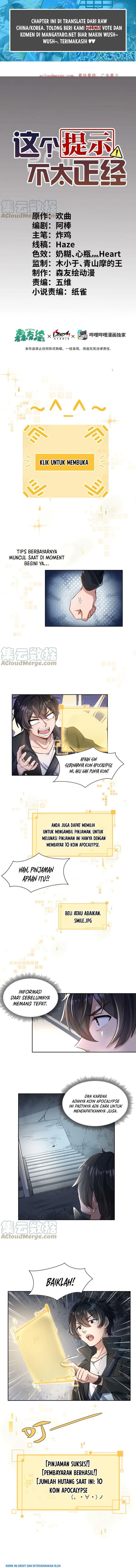 My System’s Notification Is Weird Chapter 03 Gambar 2