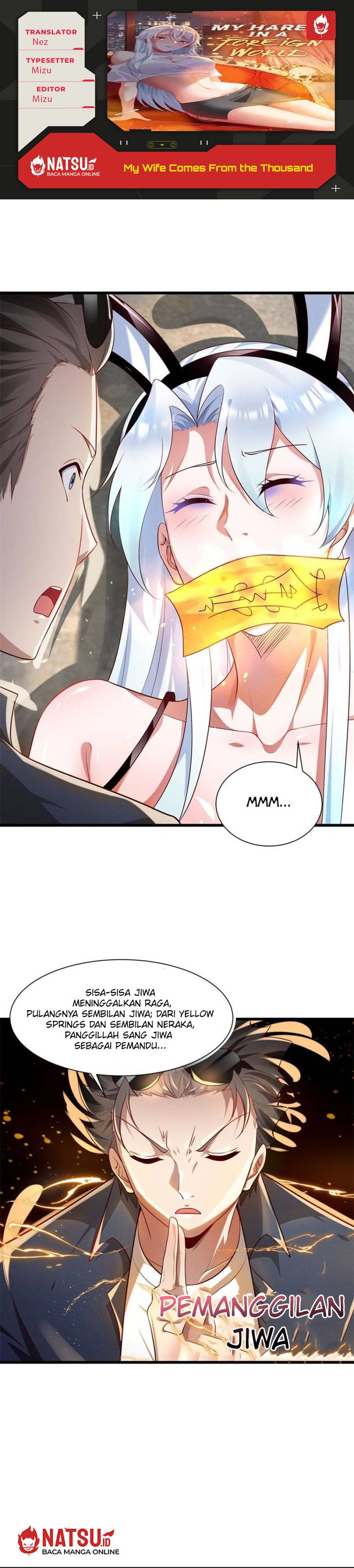 My Wife Comes From the Thousand-Year-Old Underworld Chapter 08 Gambar 1