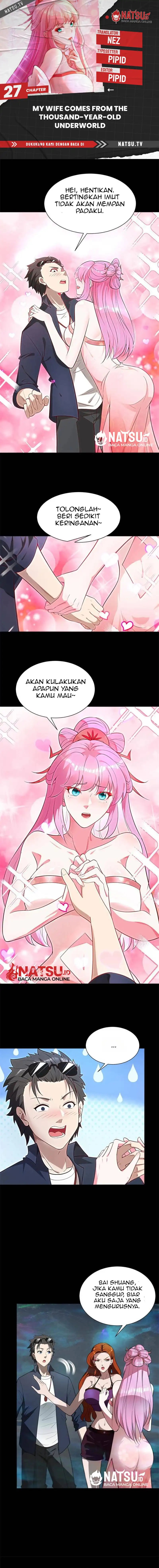 My Wife Comes From the Thousand-Year-Old Underworld Chapter 27 Gambar 1