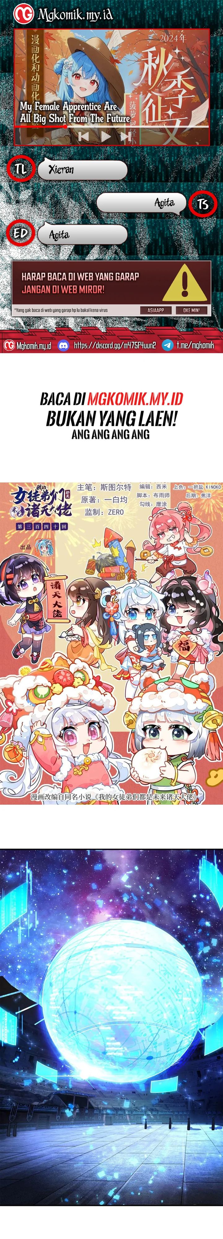 My Female Apprentices Are All Big Shots From the Future Chapter 340 Gambar 1