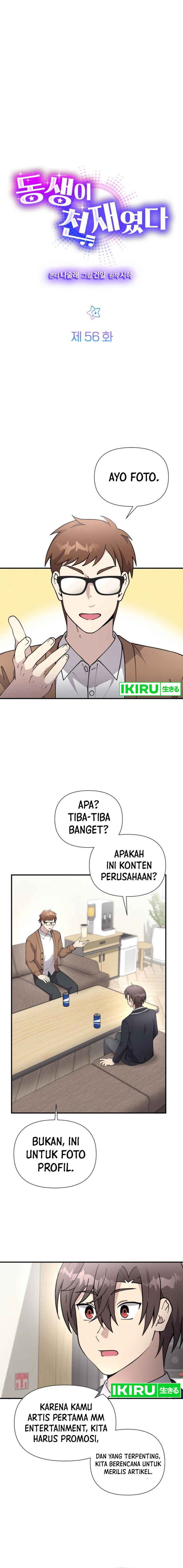 My Younger Sister Was a Genius Chapter 56 Gambar 7