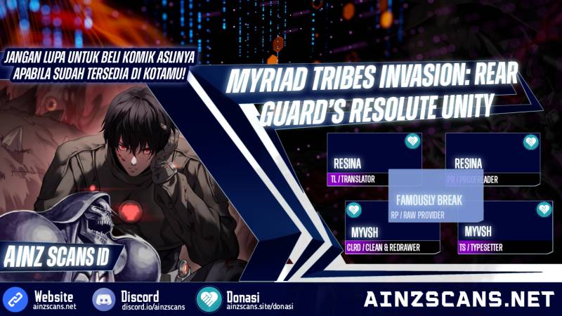 Myriad Tribes Invasion: Rearguard’s Resolute Unity Chapter 04 Gambar 1