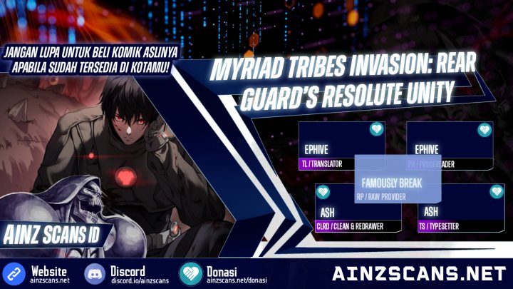 Myriad Tribes Invasion: Rearguard’s Resolute Unity Chapter 23 Gambar 1