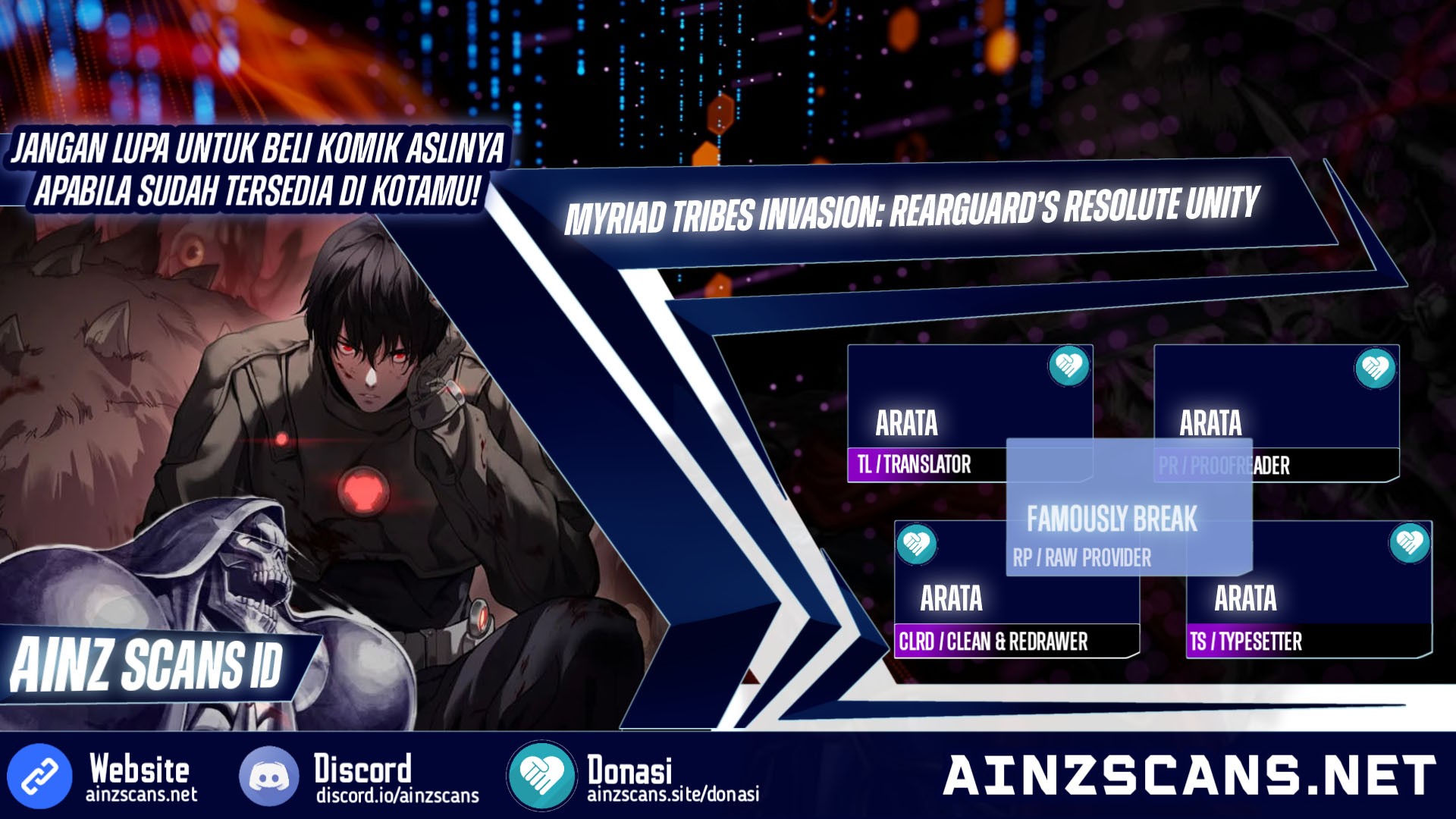 Myriad Tribes Invasion: Rearguard’s Resolute Unity Chapter 48 Gambar 1