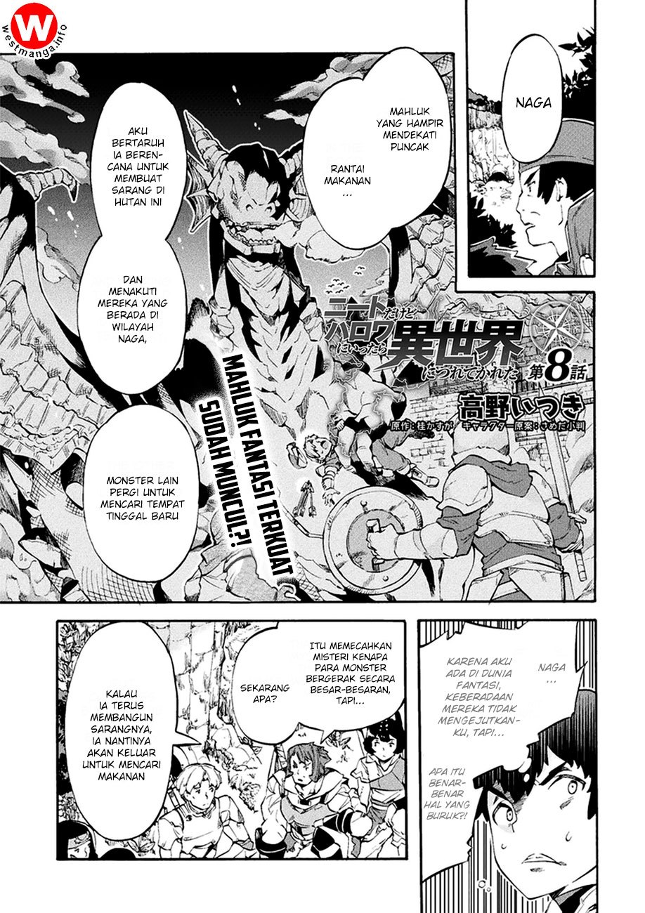 NEET dakedo Hello Work ni Ittara Isekai ni Tsuretekareta Chapter 08 Gambar 2