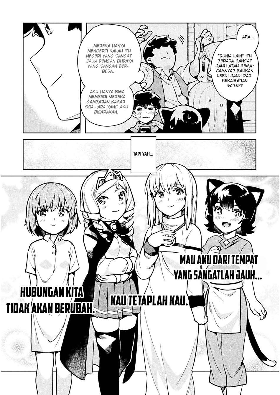 NEET dakedo Hello Work ni Ittara Isekai ni Tsuretekareta Chapter 35 Gambar 16