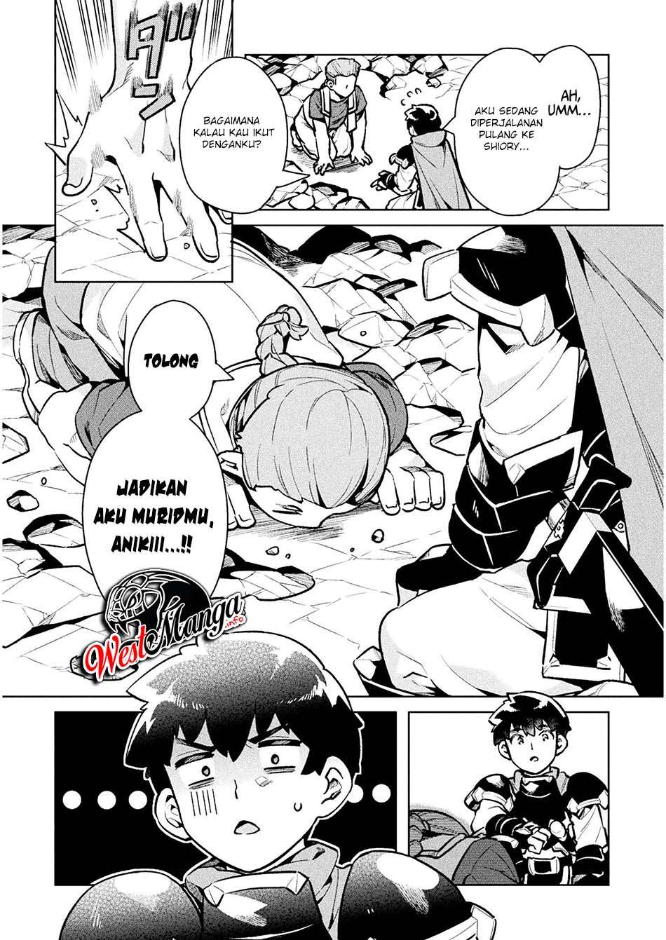 NEET dakedo Hello Work ni Ittara Isekai ni Tsuretekareta Chapter 35 Gambar 32