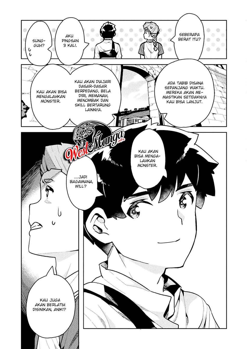 NEET dakedo Hello Work ni Ittara Isekai ni Tsuretekareta Chapter 35 Gambar 39