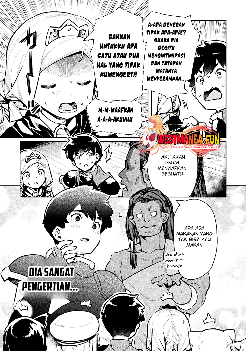 NEET dakedo Hello Work ni Ittara Isekai ni Tsuretekareta Chapter 55 Gambar 11