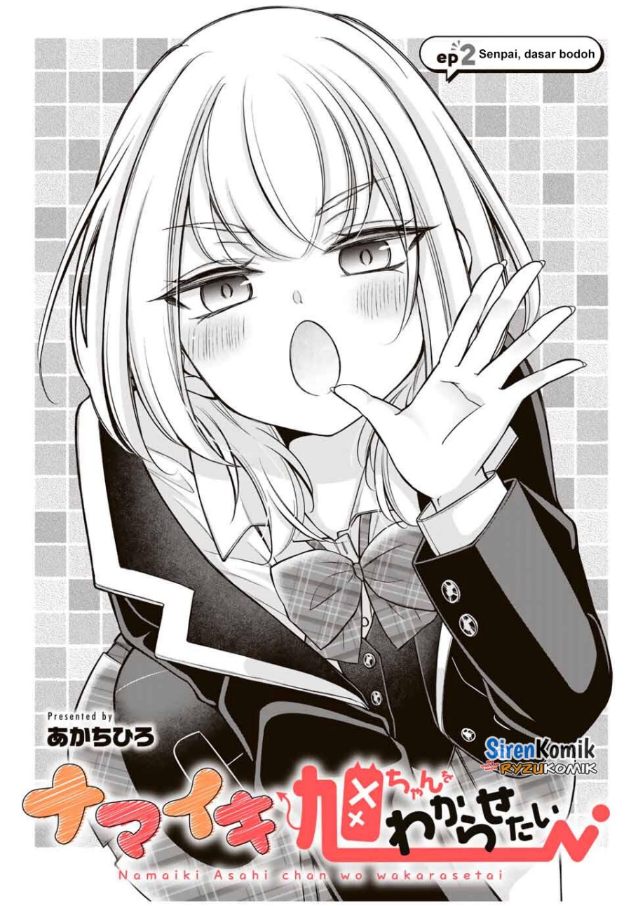 Namaiki Asahi-chan wo Wakarasetai Chapter 02 Gambar 2