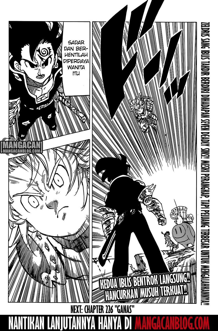 Nanatsu no Taizai Chapter 225 Gambar 21