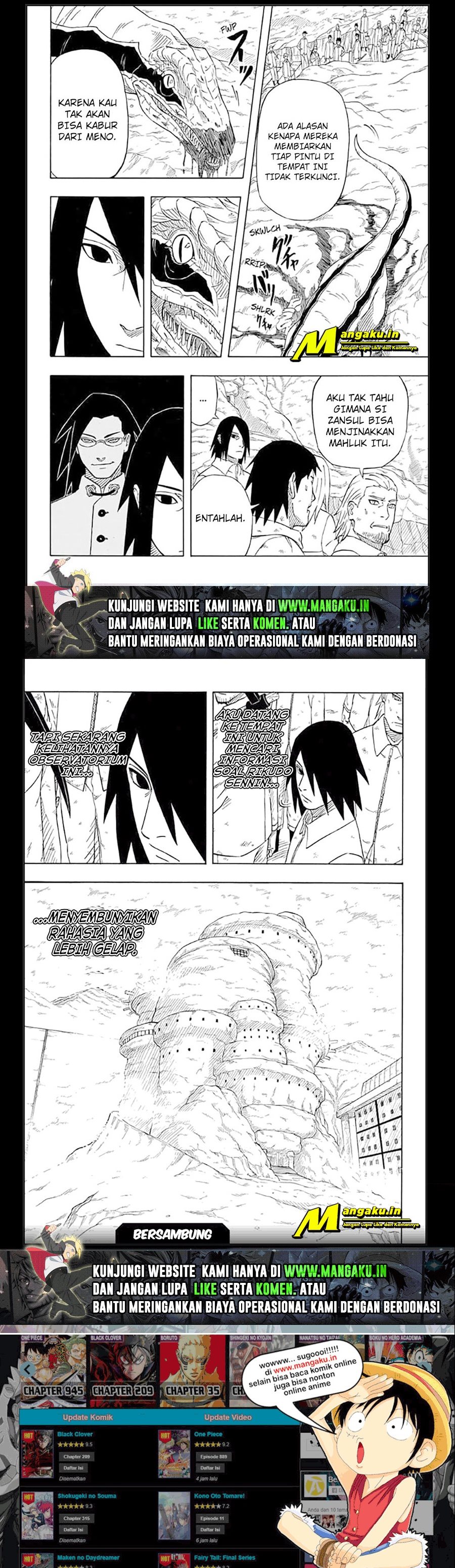 Naruto Sasuke’s Story The Uchiha And The Heavenly Stardust Chapter 01.3 Gambar 7