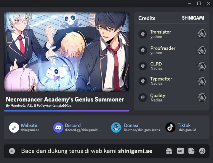 Necromancer Academy’s Genius Summoner Chapter 174 Gambar 1