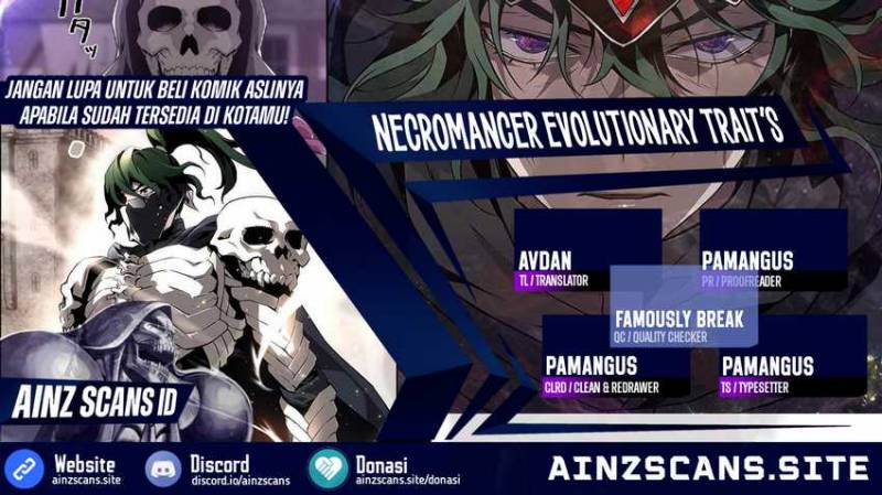 Necromancer’s Evolutionary Traits Chapter 03 Gambar 1