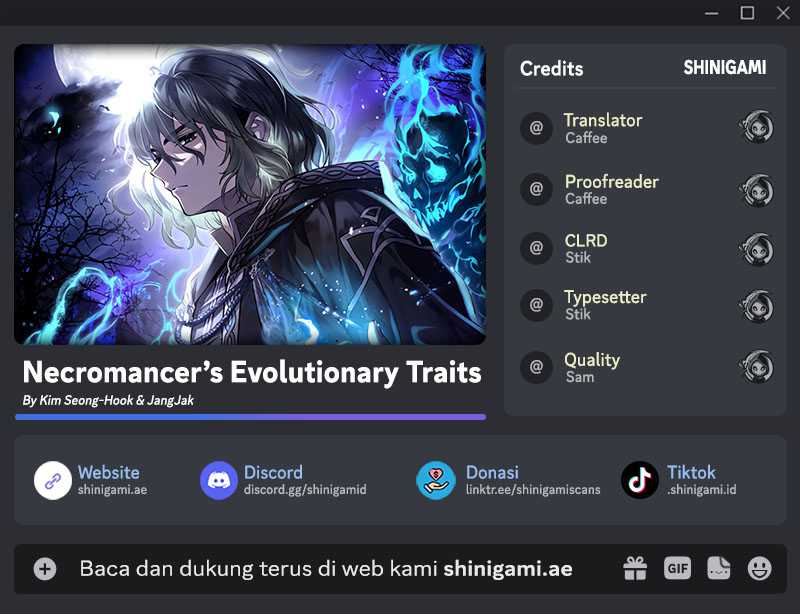 Necromancer’s Evolutionary Traits Chapter 47 Gambar 1