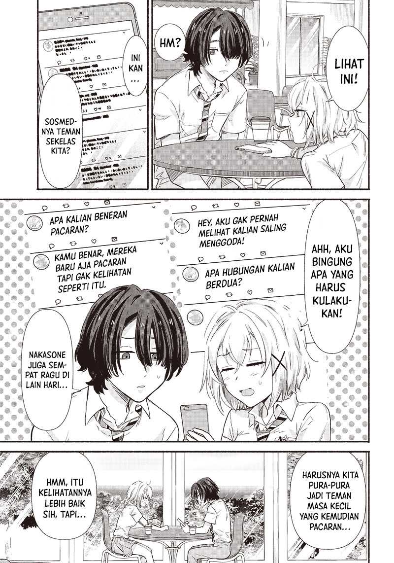 Nee, Mou Isso Tsukiacchau? Osananajimi No Bishoujo Ni Tanomarete, Camo Kareshi Hajimemashita Chapter 07 Gambar 6