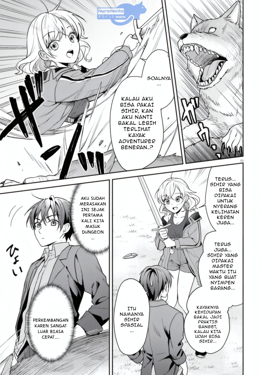 Negatte mo Nai Tsuihou Go kara no Slow Life? Intai Shita Hazu ga Nariyuki de Bishoujo Gal no Shishou ni Nattara Naze ka Mechakucha Natsukareta Chapter 05 Gambar 4