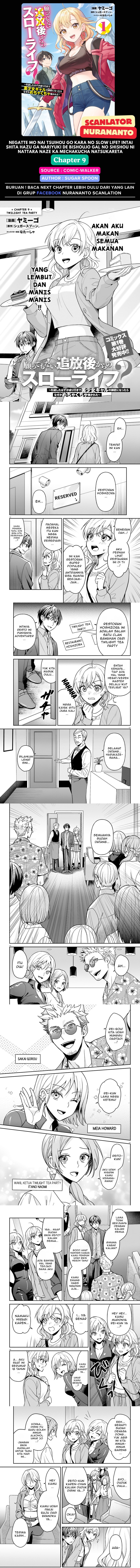 Negatte mo Nai Tsuihou Go kara no Slow Life? Intai Shita Hazu ga Nariyuki de Bishoujo Gal no Shishou ni Nattara Naze ka Mechakucha Natsukareta Chapter 09 Gambar 1