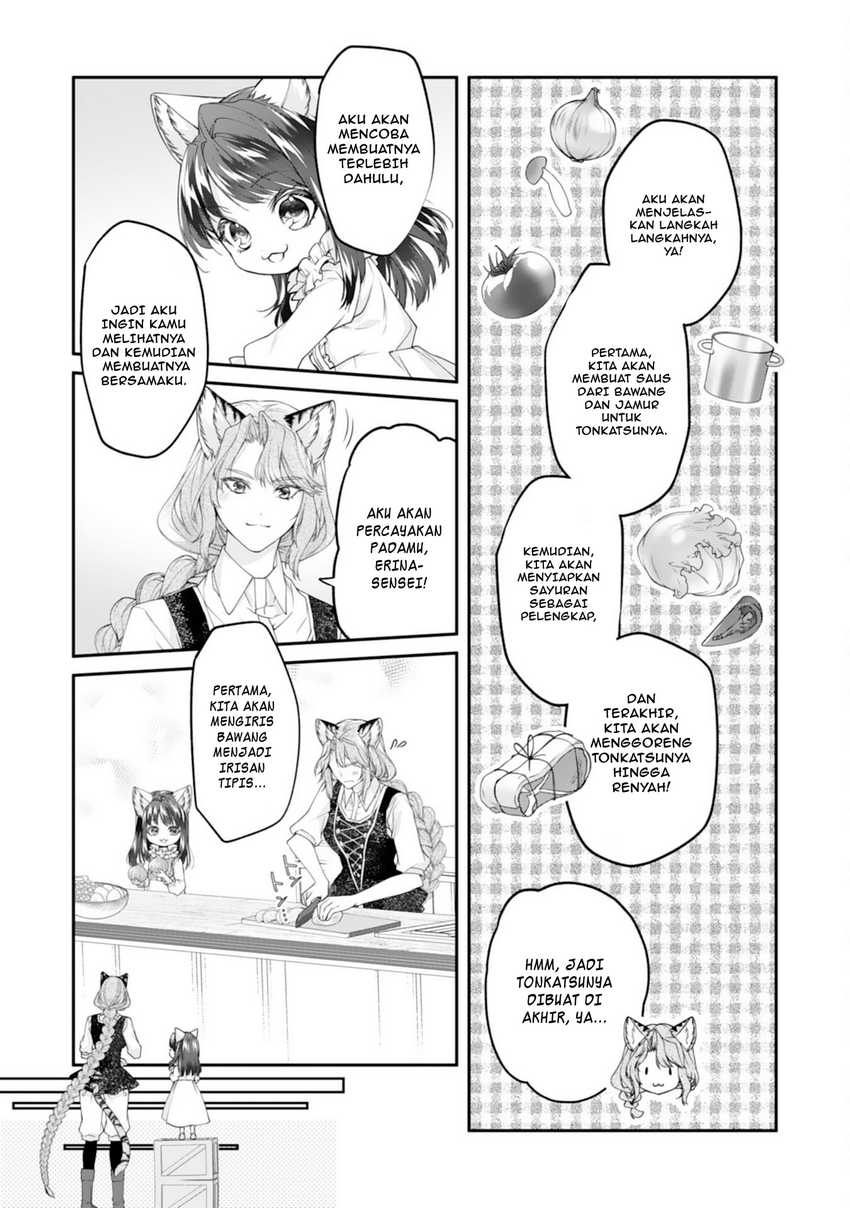Neko Neko Youjo no Aijou Gohan ~Isekai de Mofumofu-tachi ni Ryouri wo Tsukurimasu!~ Chapter 04 Gambar 17