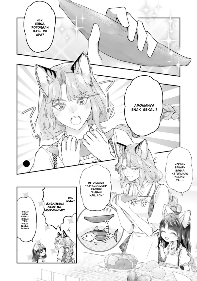 Neko Neko Youjo no Aijou Gohan ~Isekai de Mofumofu-tachi ni Ryouri wo Tsukurimasu!~ Chapter 07 Gambar 3